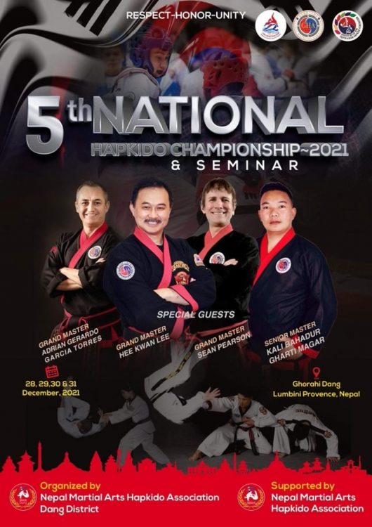 5th National Hapkido Championships Poster